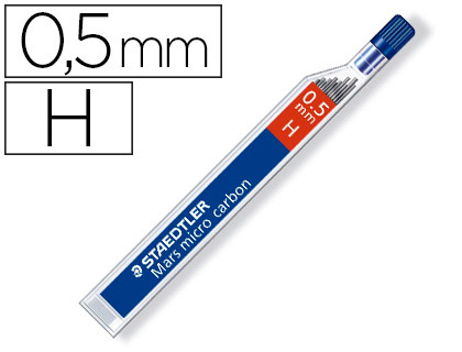 12 minas de grafito Staedtler Mars Micro 0,5mm. H